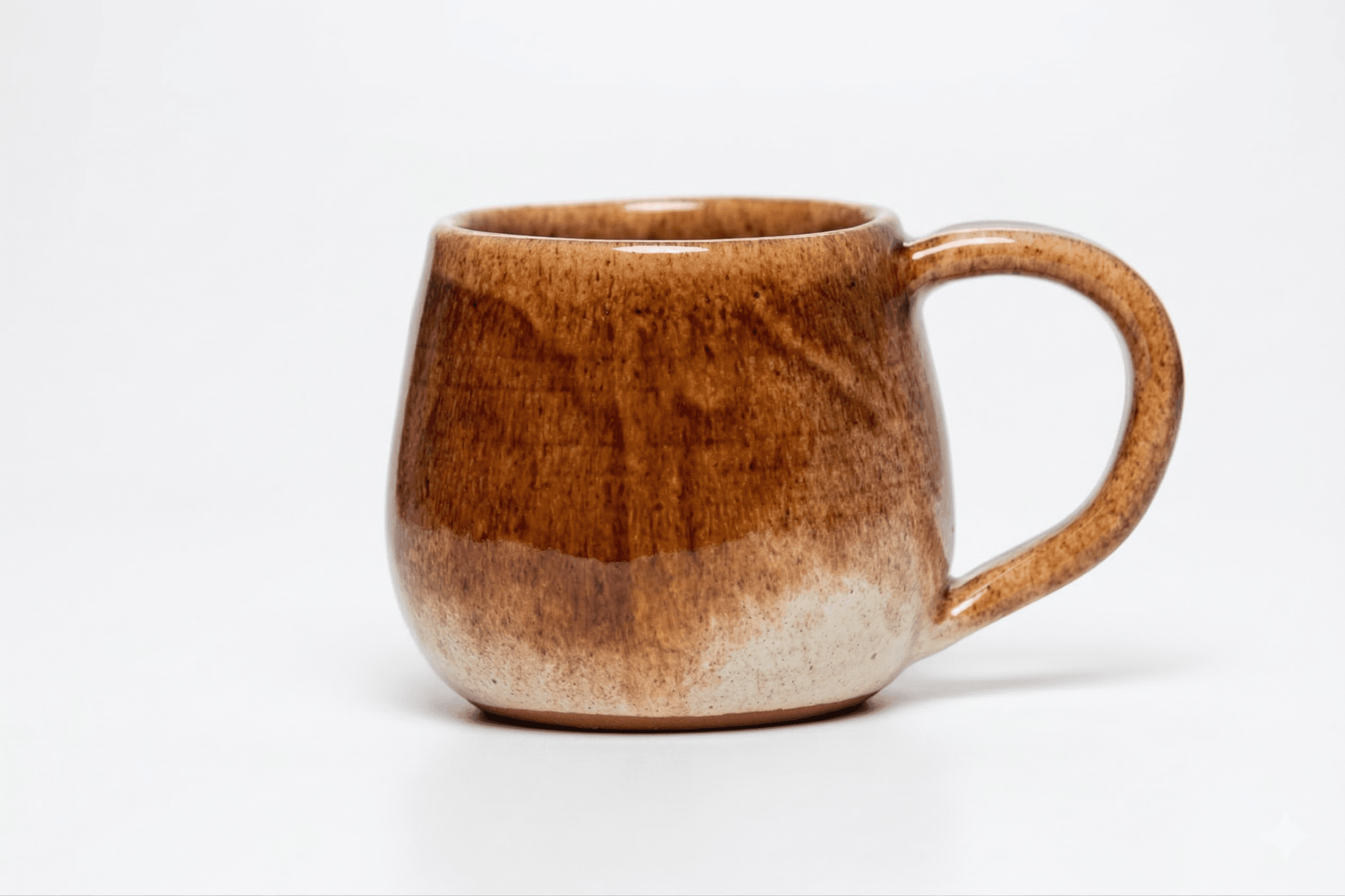 Reactive Amber Mug